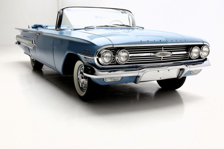 1960, Chevrolet, Impala, Convertible, Muscle, Classic HD Wallpaper Desktop Background