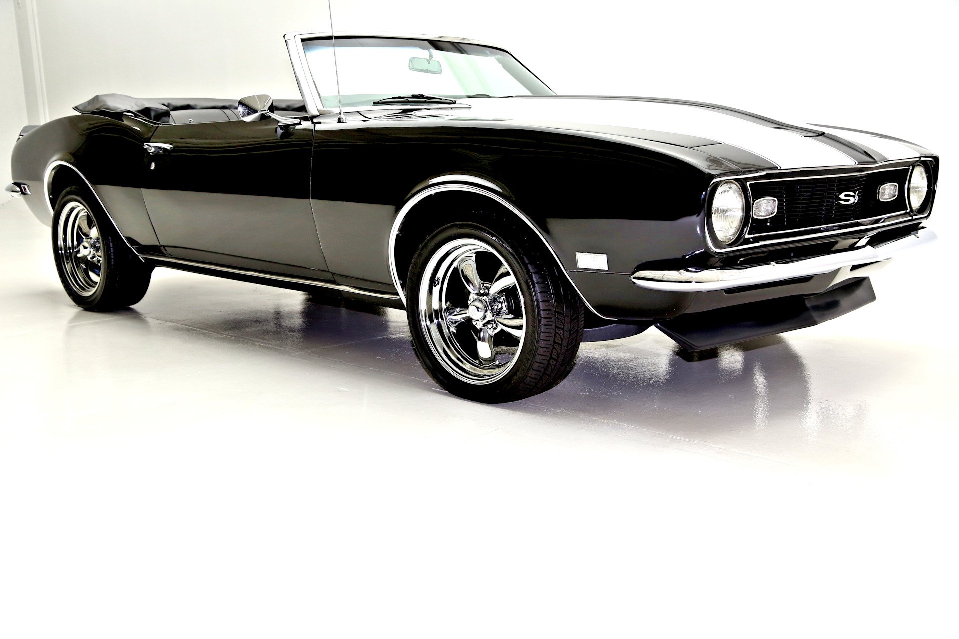 1968, Chevrolet, Camaro, Convertible, S s, Muscle, Custom, Hot, Rod, Rods Wallpaper