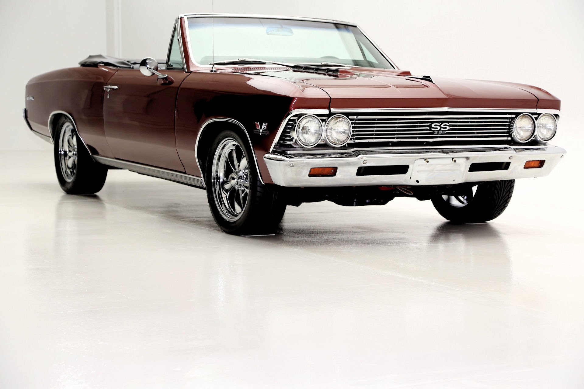 1966, Chevrolet, Chevelle, Ss, Convertible, 396, Muscle, Classic Wallpaper