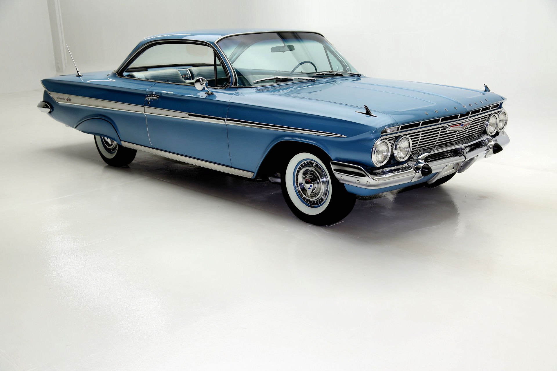 1961, Chevrolet, Impala, Bubble, Top, Muscle, Classic Wallpaper