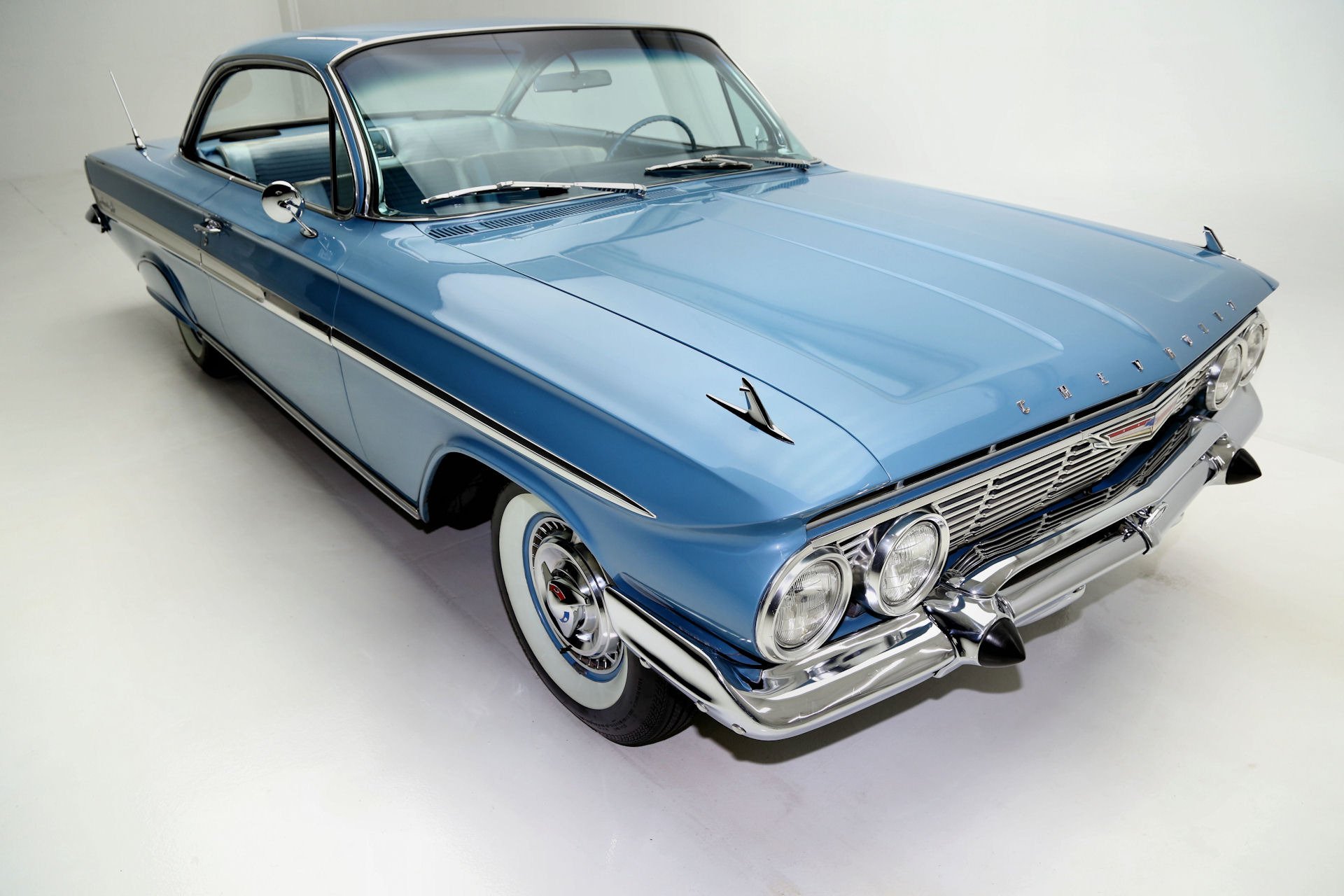 1961, Chevrolet, Impala, Bubble, Top, Muscle, Classic Wallpaper