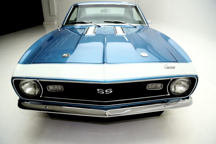 1968, Chevrolet, Camaro, S s, L78, 396, Muscle, Classic HD Wallpaper Desktop Background