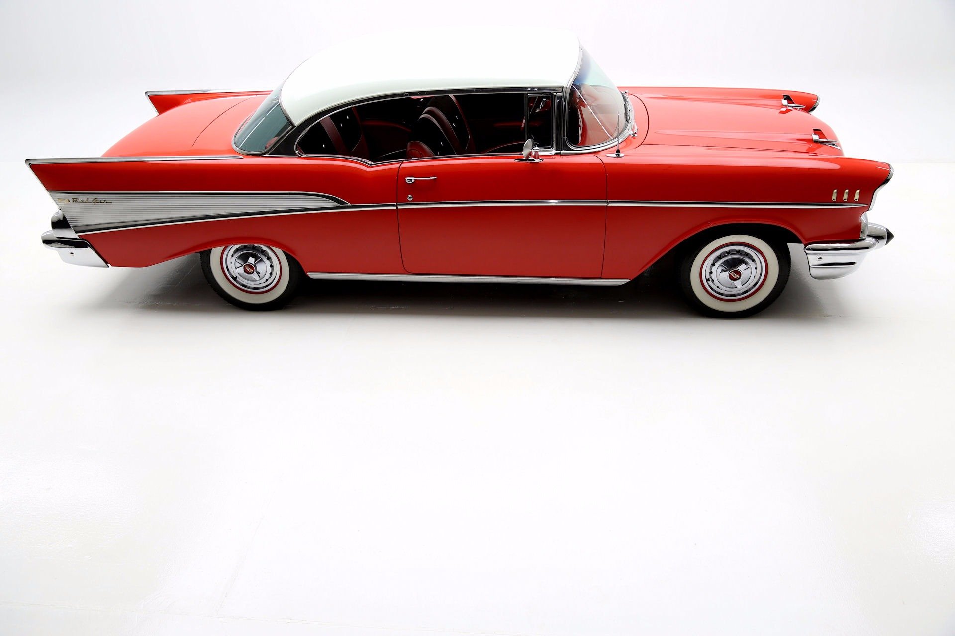 1957, Chevrolet, Bel, Air, Retro, Belair Wallpaper
