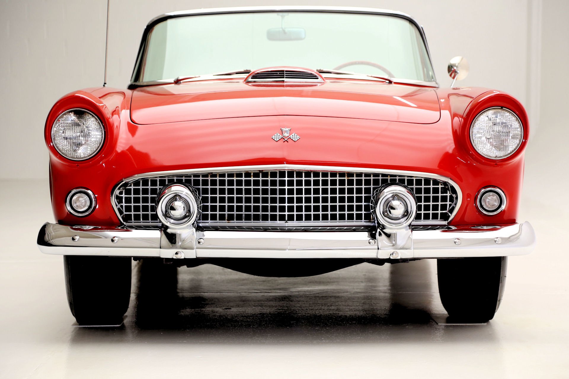 1955, Ford, Thunderbird, Convertible, Retro Wallpaper