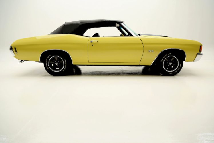 1972, Chevrolet, Chevelle, S s, Convertible, Muscle, Classic HD Wallpaper Desktop Background