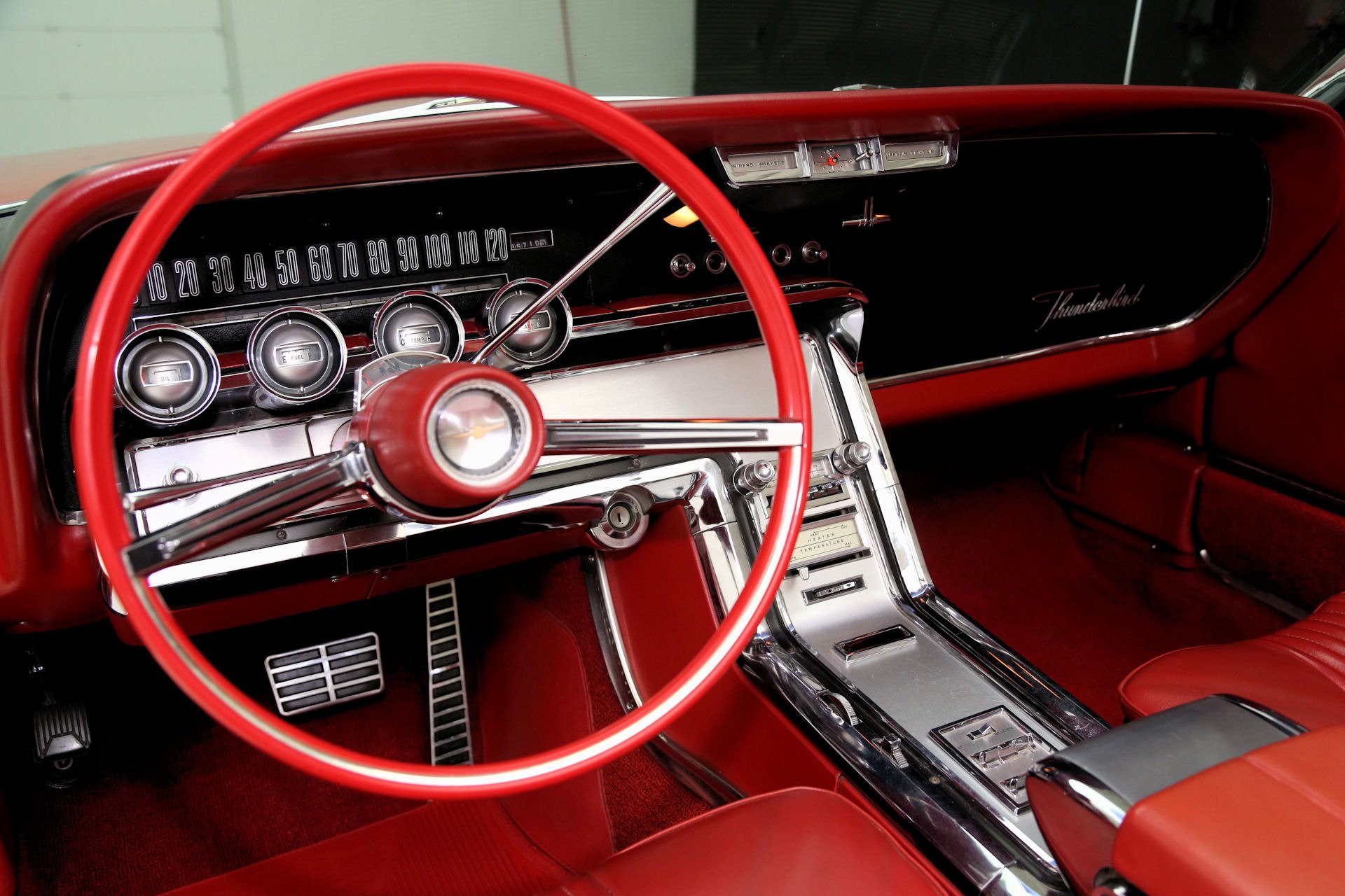 1964, Ford, Thunderbird, Convertible, Luxury, Classic Wallpaper
