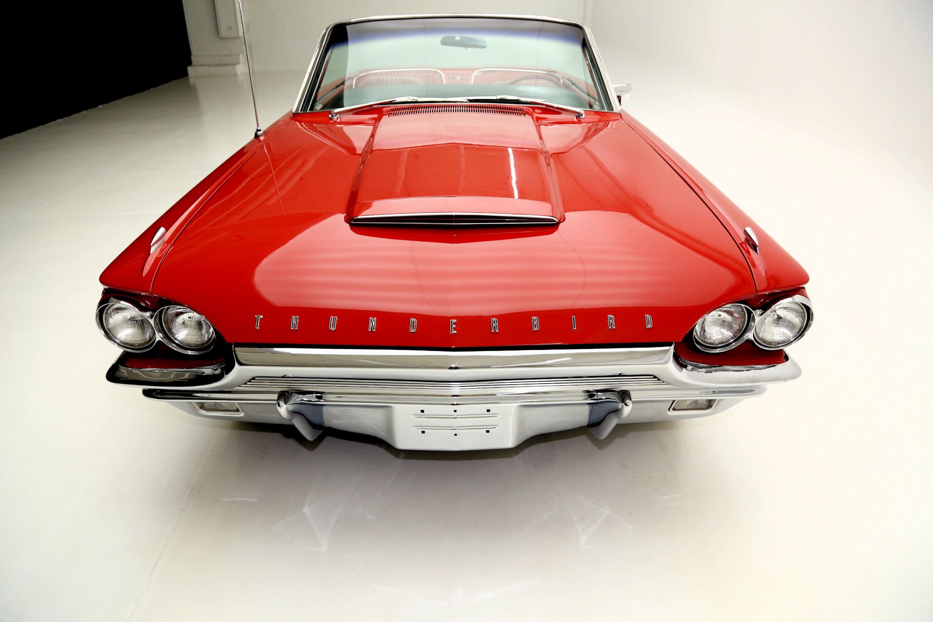 1964, Ford, Thunderbird, Convertible, Luxury, Classic Wallpaper