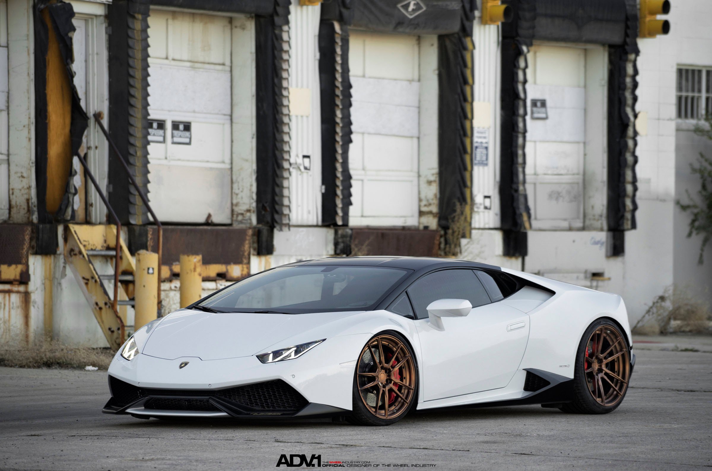 lamborghini, Huracan, Lp610, Adv1, Wheels, Cars, White Wallpaper