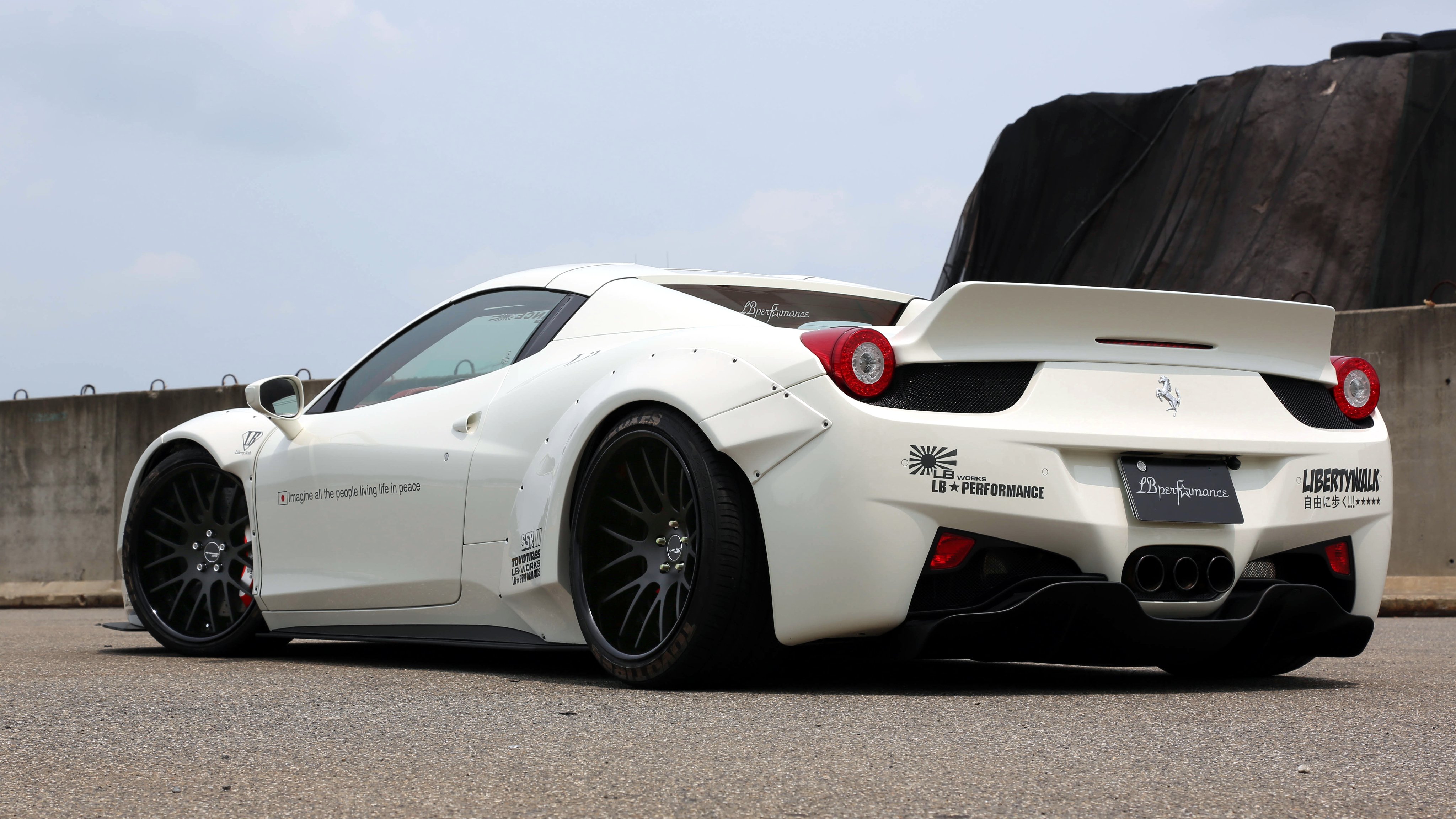 2015, Lb performance, Ferrari, 458, Spider, Pininfarina Wallpaper