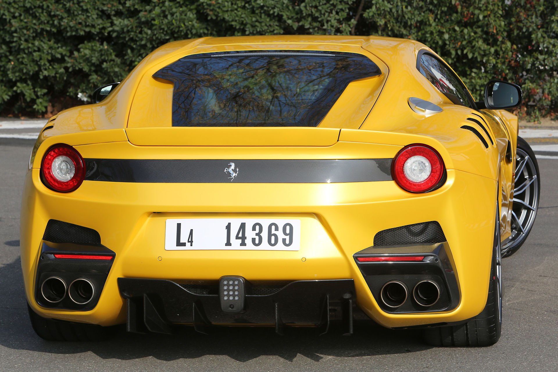 2016, Cars, Coupe, F12tdf, Ferrari, Yellow Wallpaper