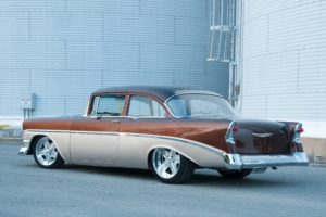 1956, Chevrolet, Hot, Rod, Rods, Custom, Retro