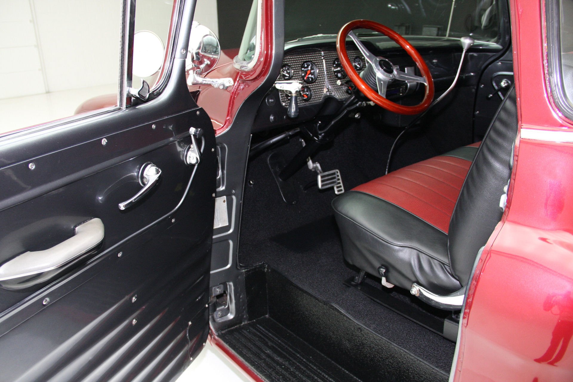 1956, Gmc, 100, Pickup, 383, Custom, Truck, Hot, Rod, Rods, Retro Wallpaper