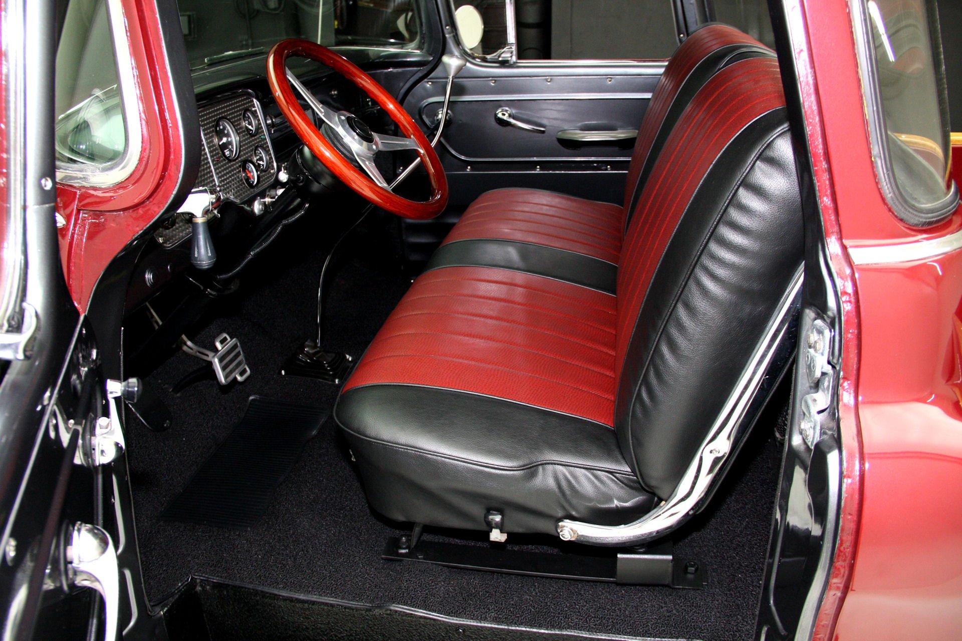 1956, Gmc, 100, Pickup, 383, Custom, Truck, Hot, Rod, Rods, Retro Wallpaper