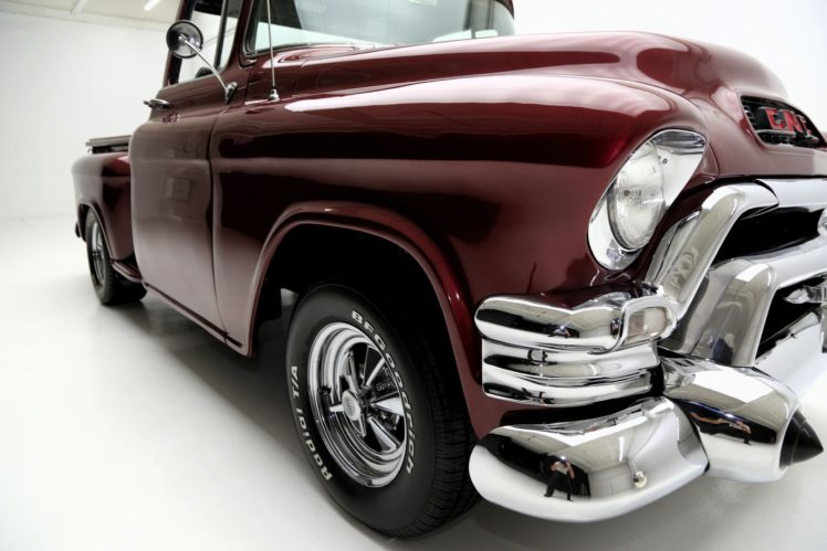 1956, Gmc, 100, Pickup, 383, Custom, Truck, Hot, Rod, Rods, Retro HD Wallpaper Desktop Background