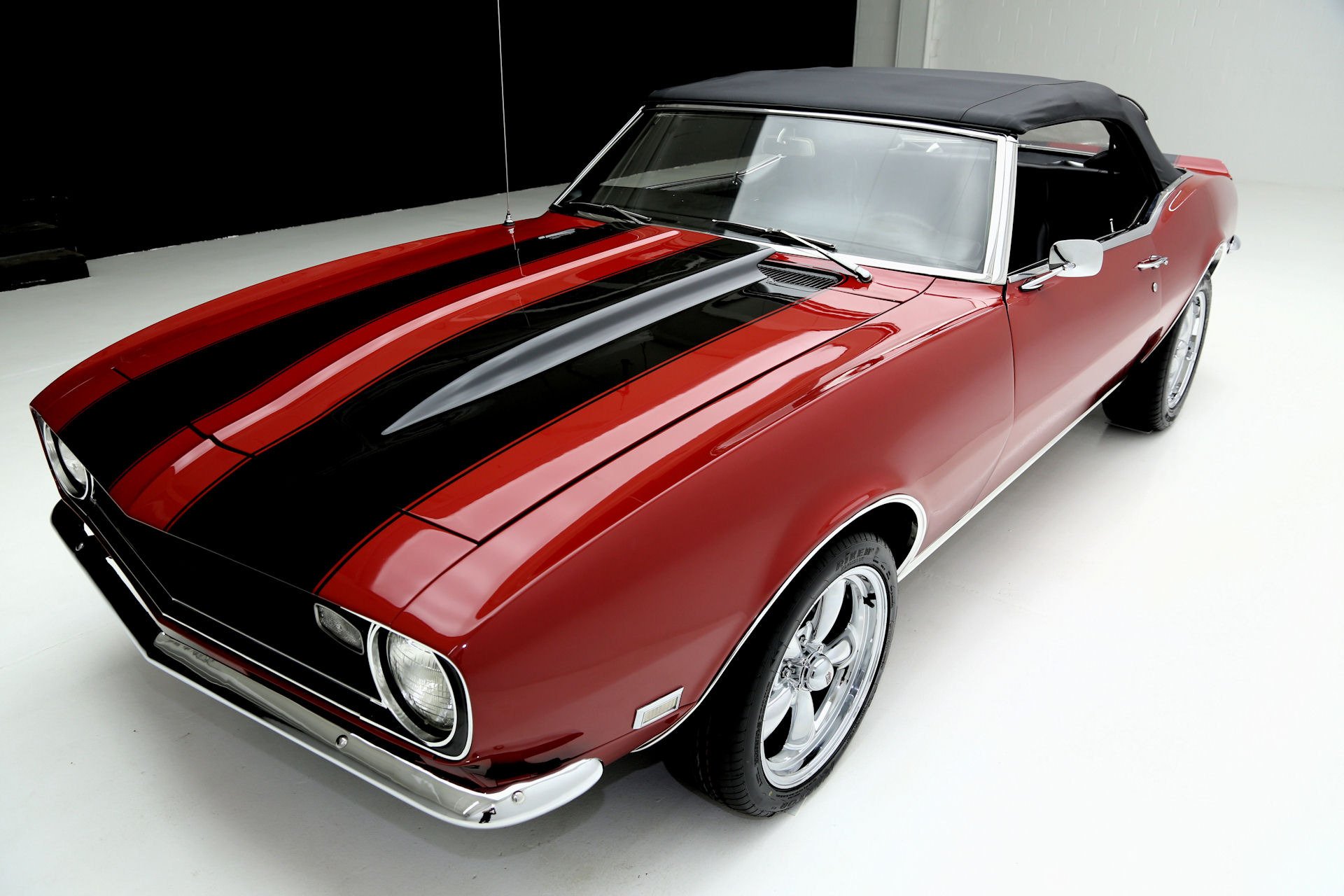 1968, Chevrolet, Camaro, Convertible, Muscle, Classic, 350ci Wallpaper