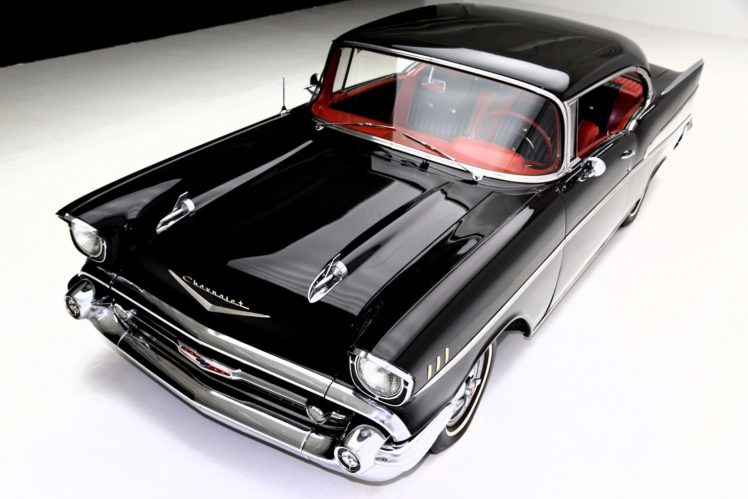 1957, Chevrolet, Bel, Air, 283ci, Retro, Muscle, Belair HD Wallpaper Desktop Background