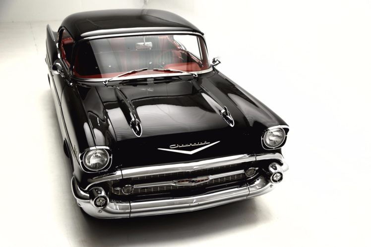 1957, Chevrolet, Bel, Air, 283ci, Retro, Muscle, Belair HD Wallpaper Desktop Background