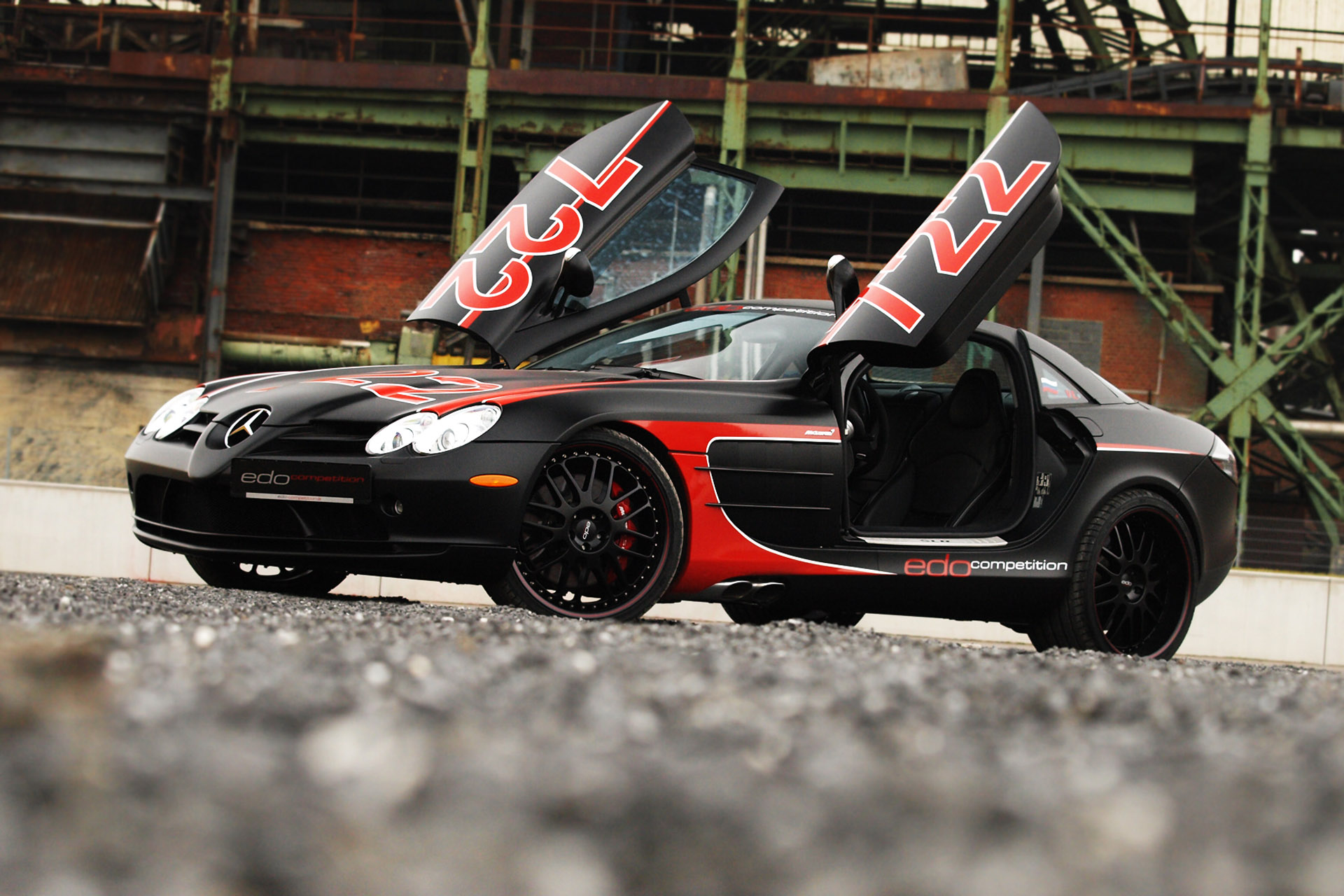 Black Tuning Mercedes Benz SLR MCLAREN