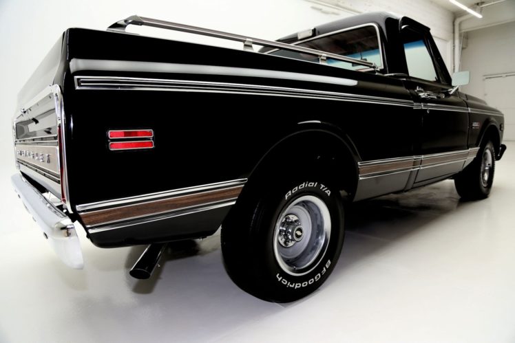 1971, Chevrolet, Cheyenne, Cst, Super, 400ci, Pickup, Muscle, Truck HD Wallpaper Desktop Background