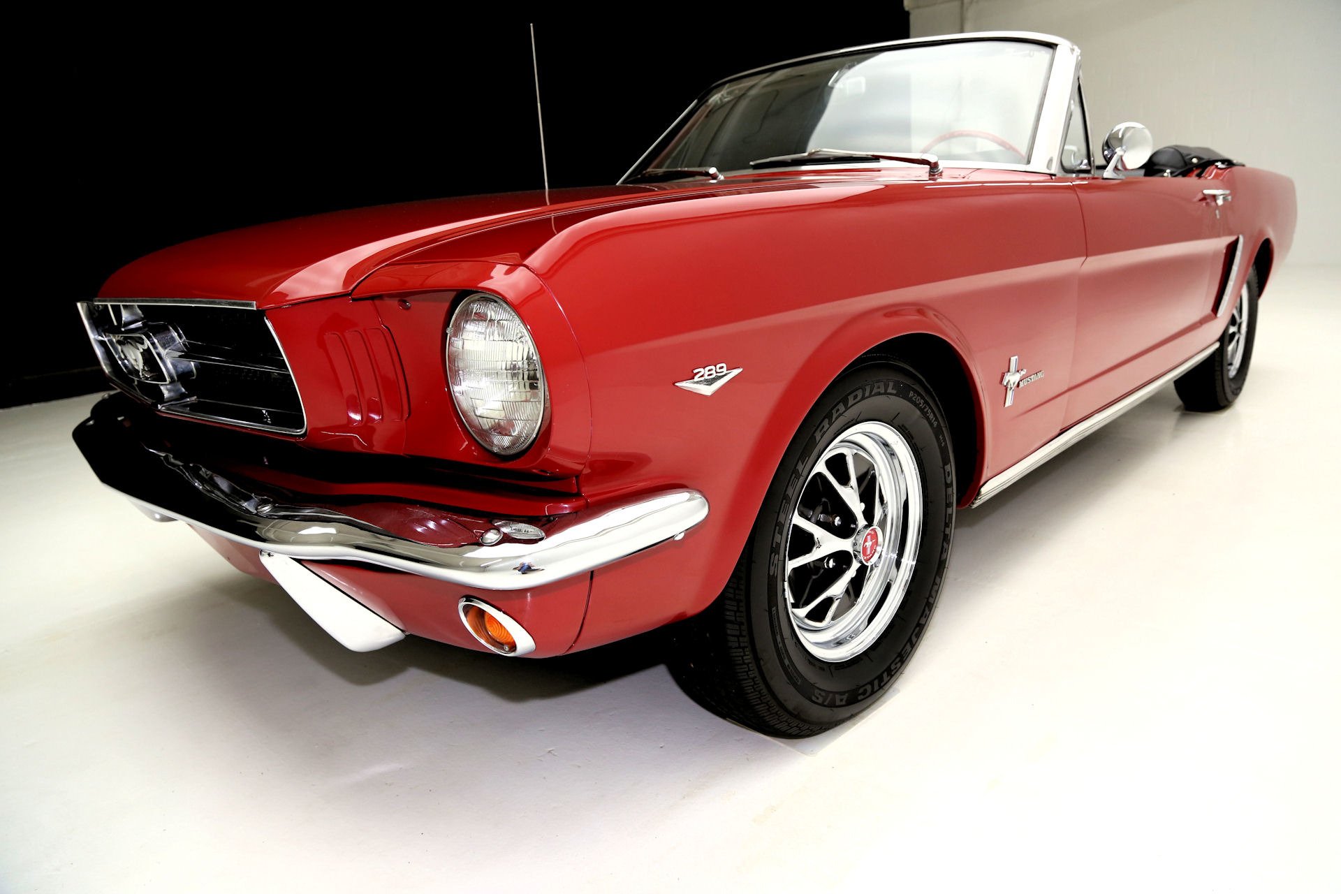 1965, Ford, Mustang, 289ci, Convertible, Muscle, Classic Wallpaper