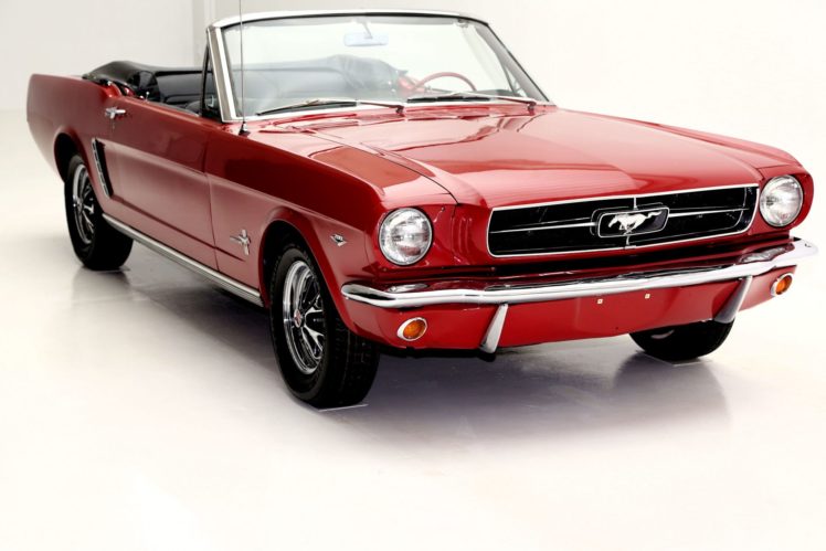 1965, Ford, Mustang, 289ci, Convertible, Muscle, Classic HD Wallpaper Desktop Background
