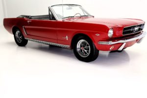 1965, Ford, Mustang, 289ci, Convertible, Muscle, Classic