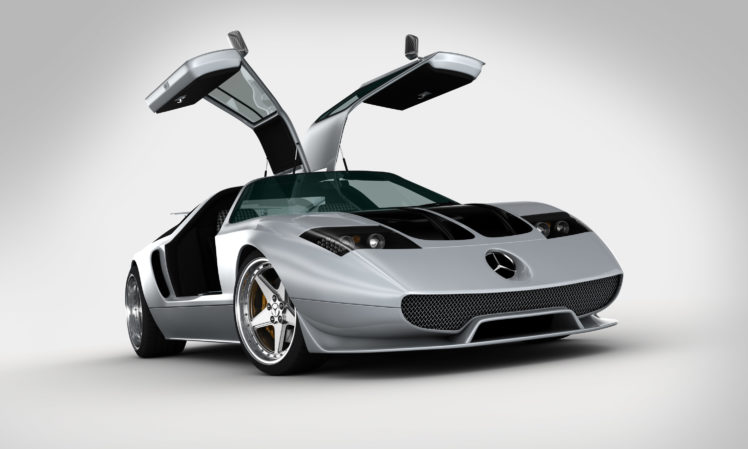 2011, Gwa, Mercedes, Benz, Ciento, Once, Supercar, Supercars HD Wallpaper Desktop Background