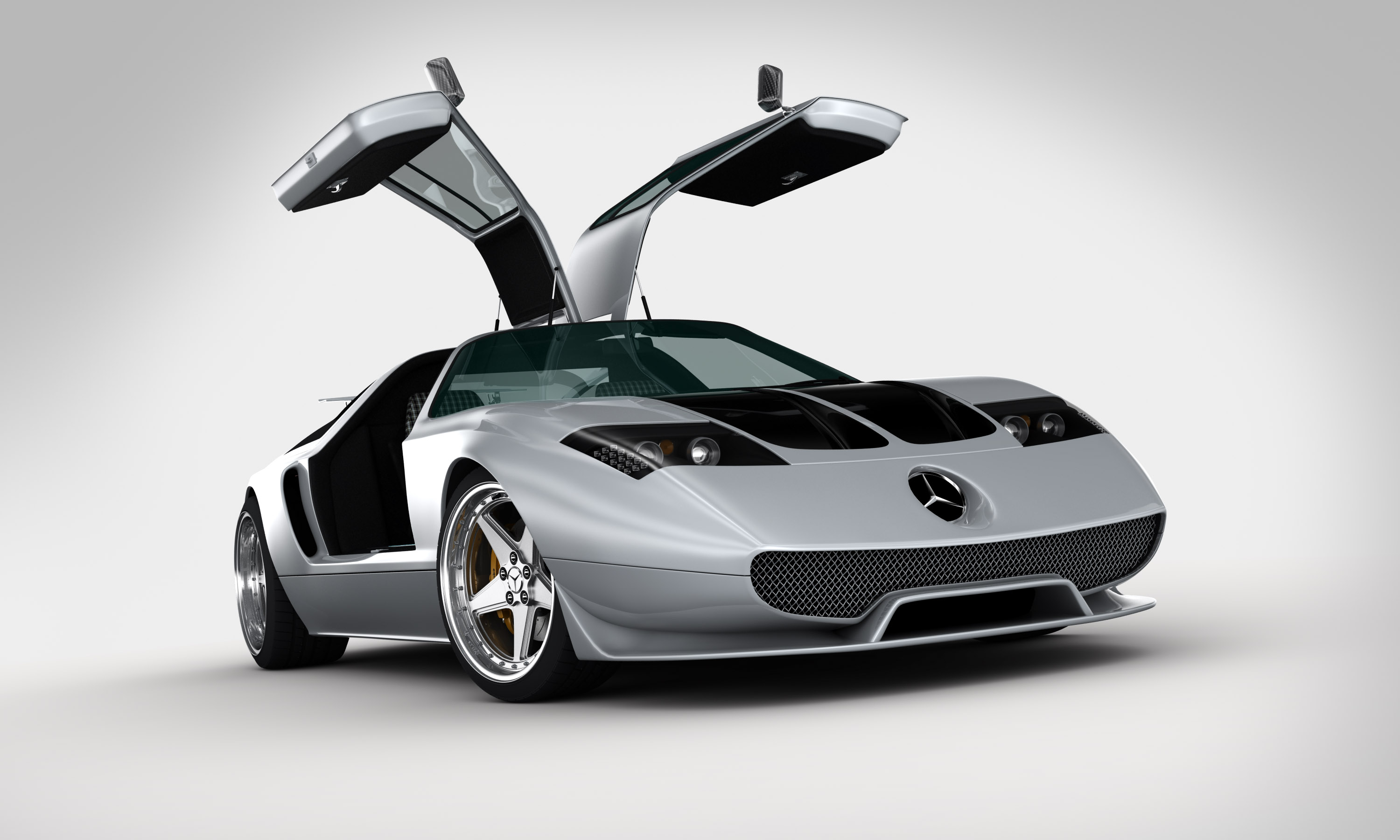 2011, Gwa, Mercedes, Benz, Ciento, Once, Supercar, Supercars Wallpaper
