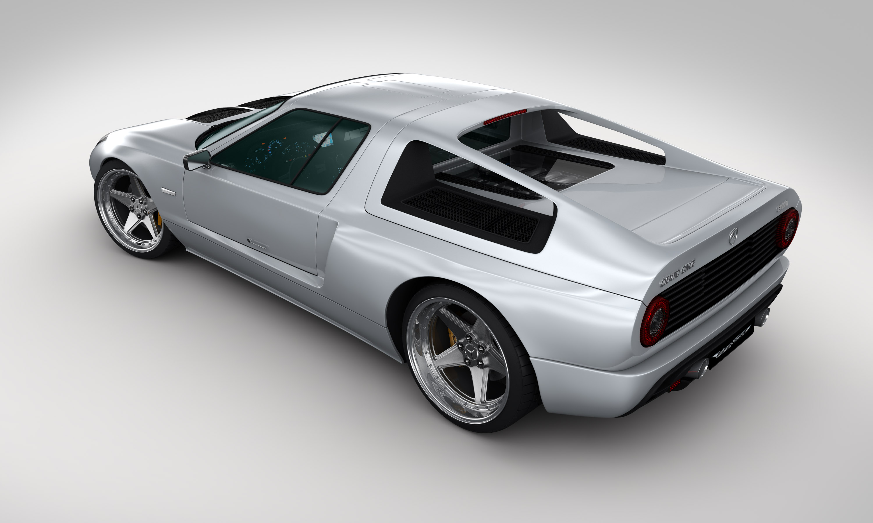 2011, Gwa, Mercedes, Benz, Ciento, Once, Supercar, Supercars Wallpaper