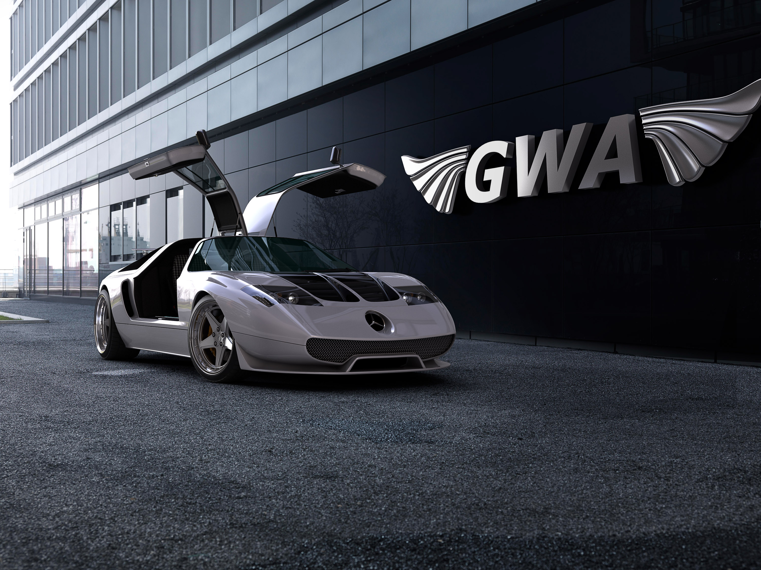 2011, Gwa, Mercedes, Benz, Ciento, Once, Supercar, Supercars Wallpaper