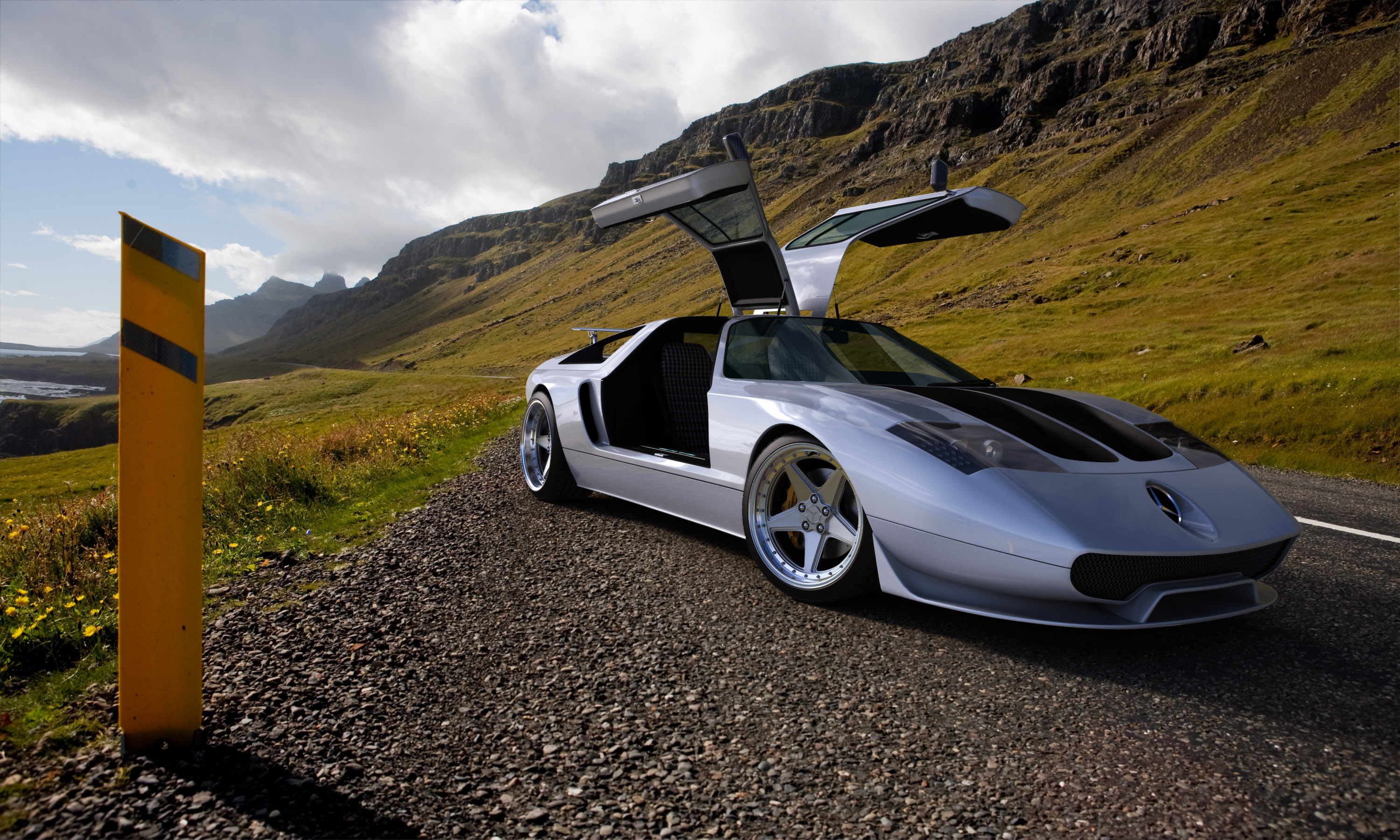 2011, Gwa, Mercedes, Benz, Ciento, Once, Supercar, Supercars Wallpaper