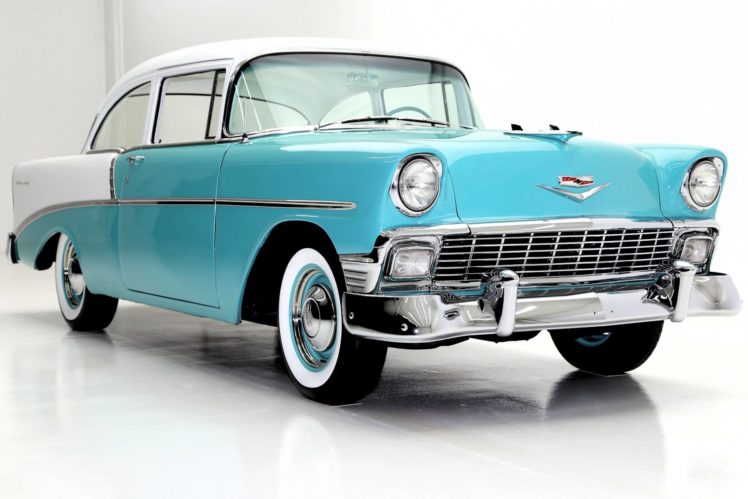 1956, Chevrolet, 210, 265ci, Retro HD Wallpaper Desktop Background