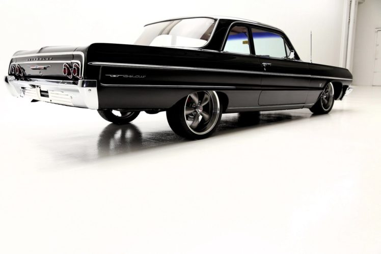 1964, Chevrolet, Bel, Air, 283ci, Custom, Hot, Rod, Rods, Muscle, Classic, Belair HD Wallpaper Desktop Background