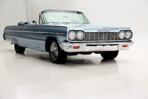 1964, Chevrolet, Impala, Convertible, 327ci, Muscle, Classic