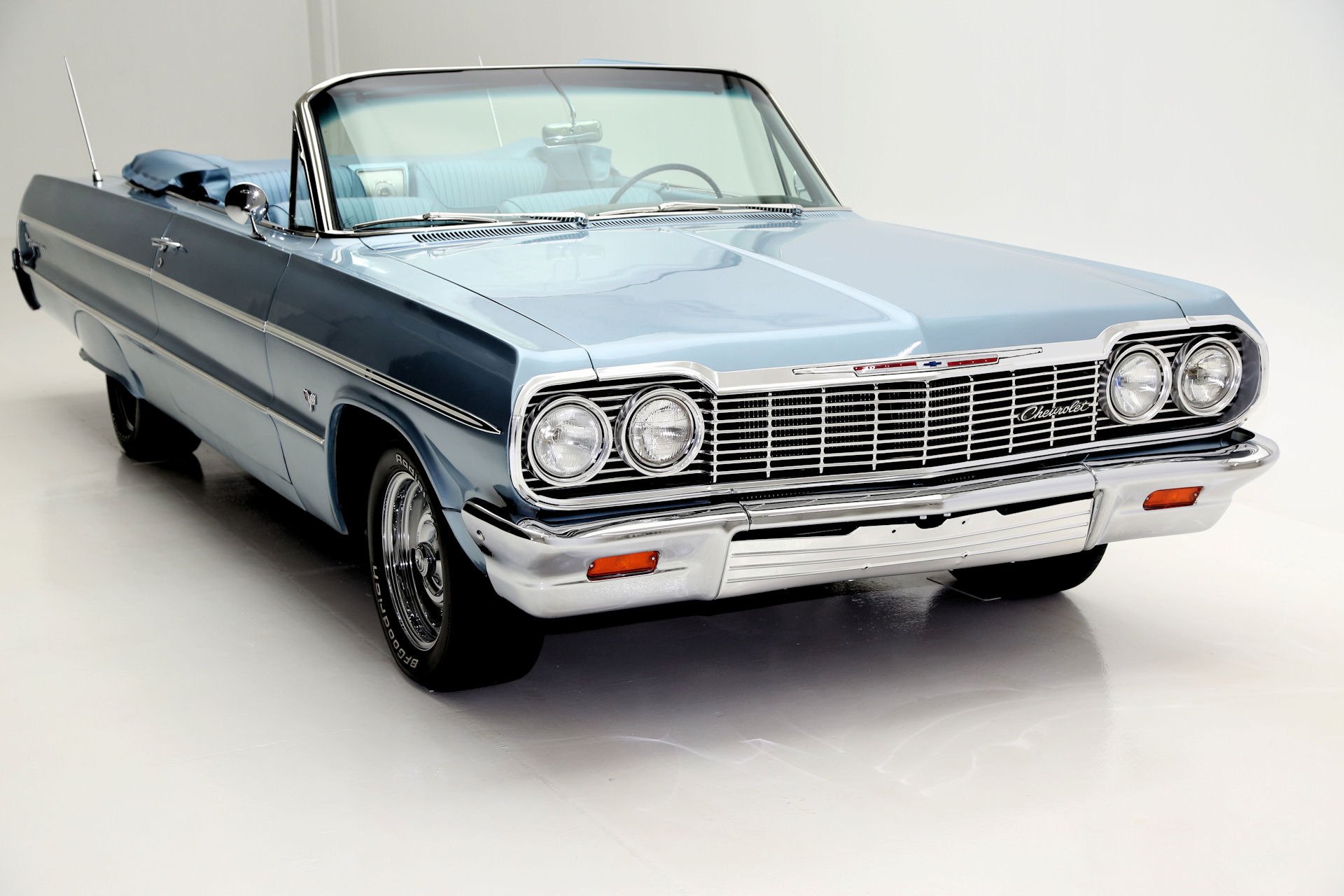 1964, Chevrolet, Impala, Convertible, 327ci, Muscle, Classic Wallpapers HD ...