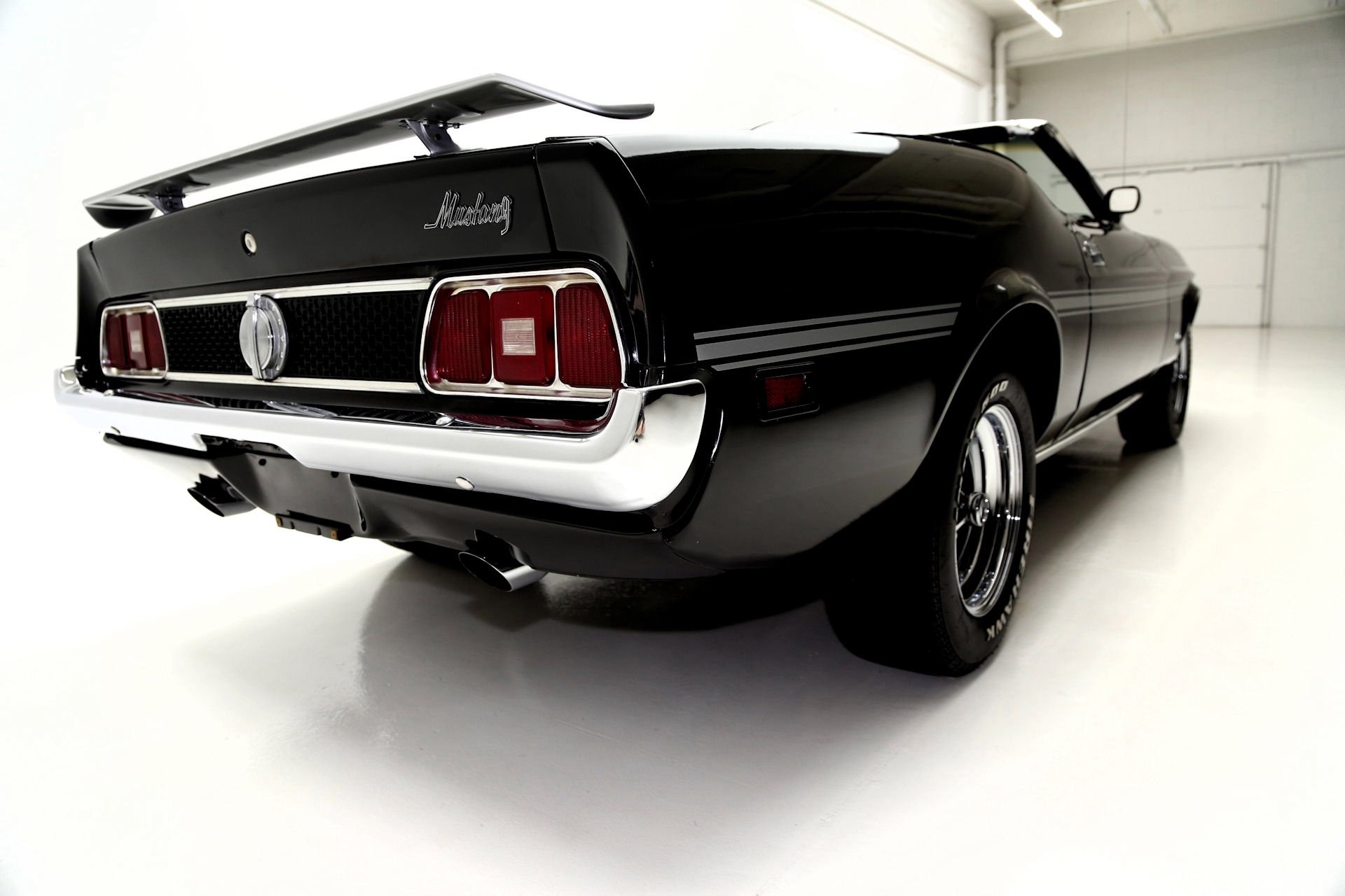 1973, Ford, Mustang, 351ci, Convertible, Muscle, Classic Wallpaper