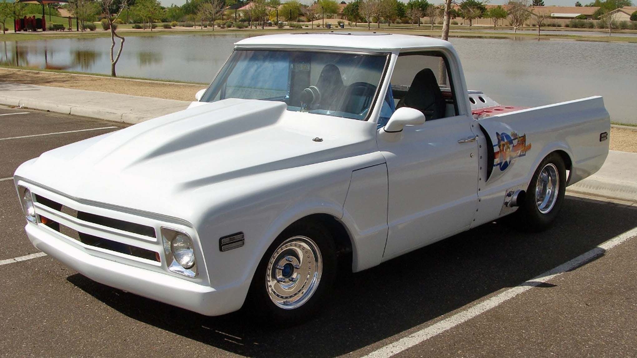 1968, Chevrolet, Pickup, Hot, Rod, Rods, Custom, Classic, Military Wallpaper