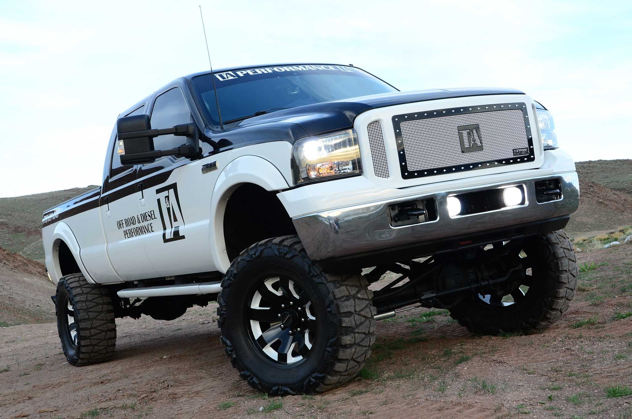 20, 02ford, F 350, 4x4, Pickup, Custom, F350 Wallpaper