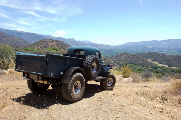 1949, Dodge, Power, Wagon, 4×4, Pickup, Custom, Tuning, Retro, Mopar HD Wallpaper Desktop Background