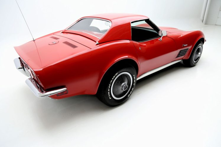 1971, Chevrolet, Corvette, Stingray, Roadster, 350ci, Supercar, Muscle, Classic HD Wallpaper Desktop Background