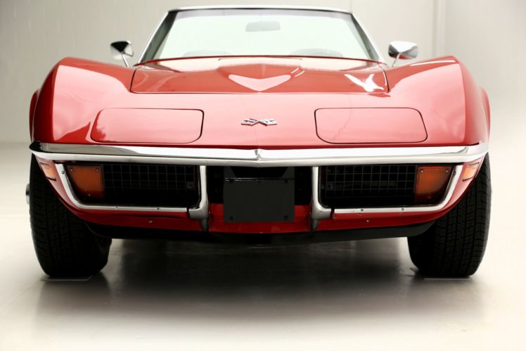 1971, Chevrolet, Corvette, Stingray, Roadster, 350ci, Supercar, Muscle, Classic HD Wallpaper Desktop Background