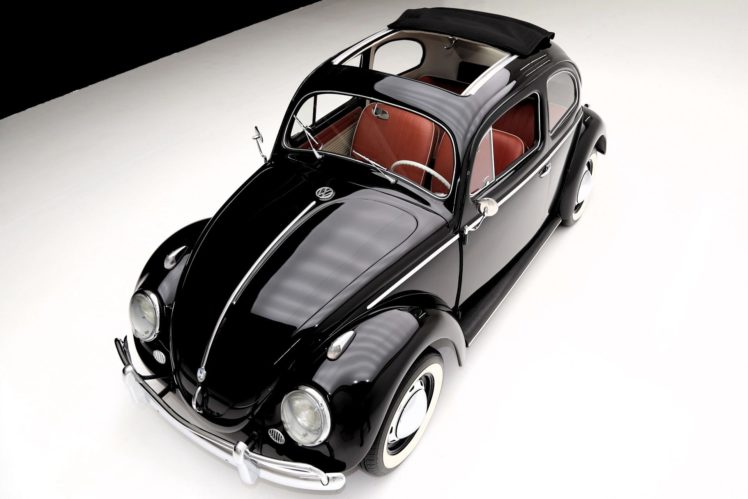 1957, Volkswagen, Beetle, Classic HD Wallpaper Desktop Background