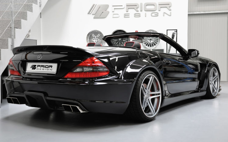 2011, Prior design, Mercedes, Benz, S l, R230, Tuning HD Wallpaper Desktop Background