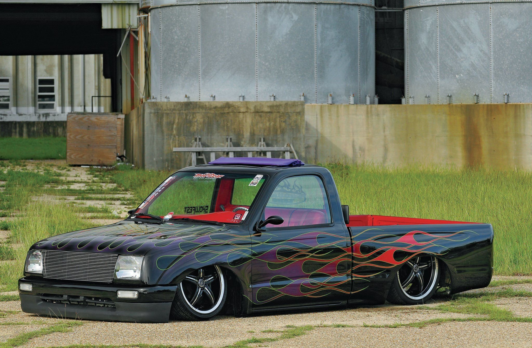 1996, Toyota, Tacoma, Lowrider, Pickup, Custom, Tuning, Hot, Rod, Rods Wallpaper