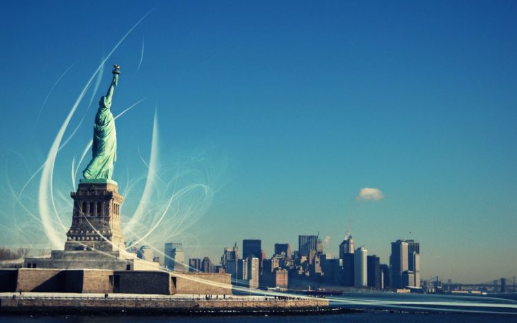 new yorkaeus statue of liberty HD Wallpaper Desktop Background