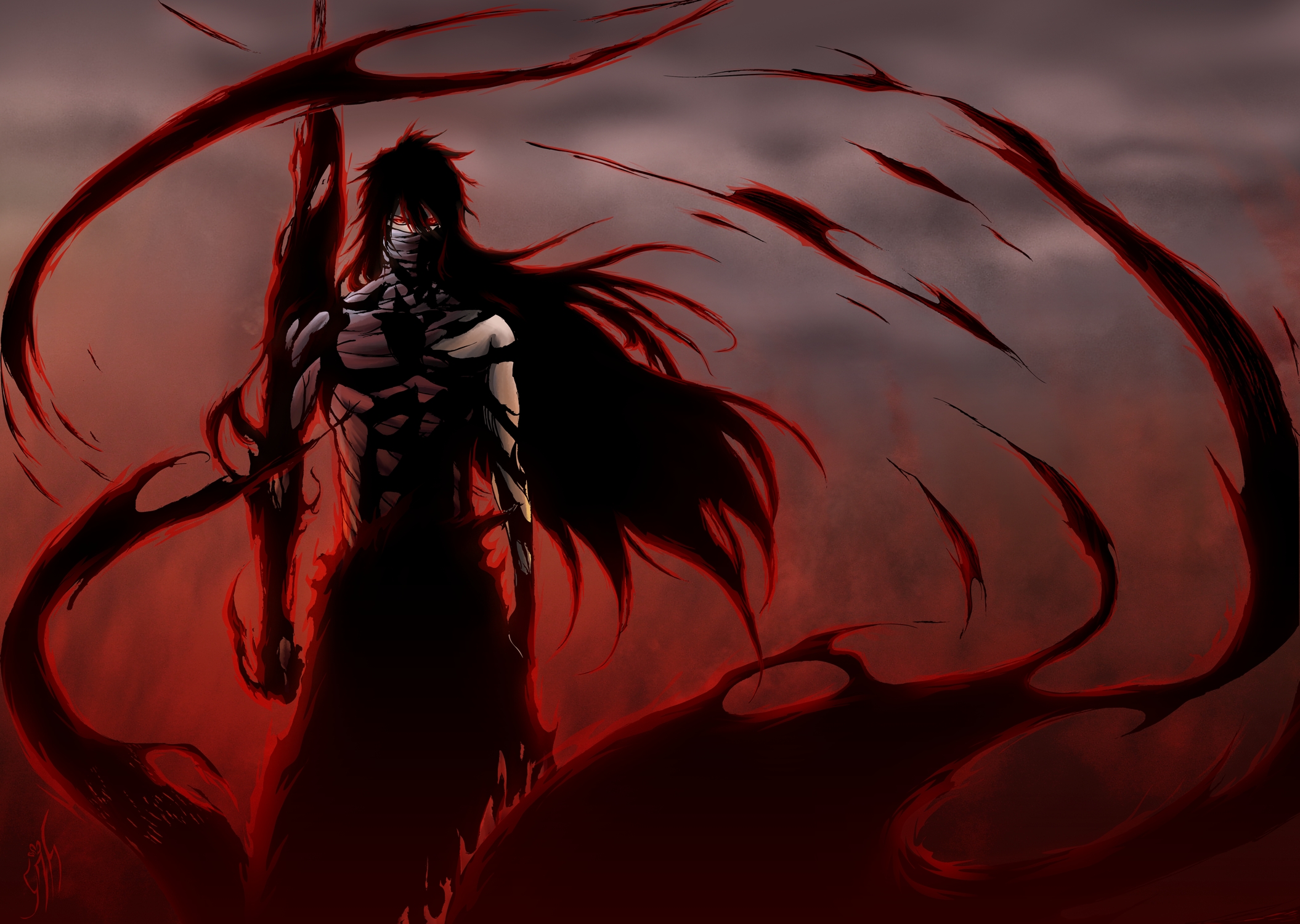 bleach, Kurosaki, Ichigo, Final, Getsuga, Tenshou, Mugetsu Wallpaper