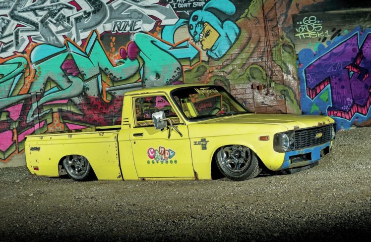 1979, Chevrolet, Luv, Lowrider, Custom, Tuning, Pickup HD Wallpaper Desktop Background