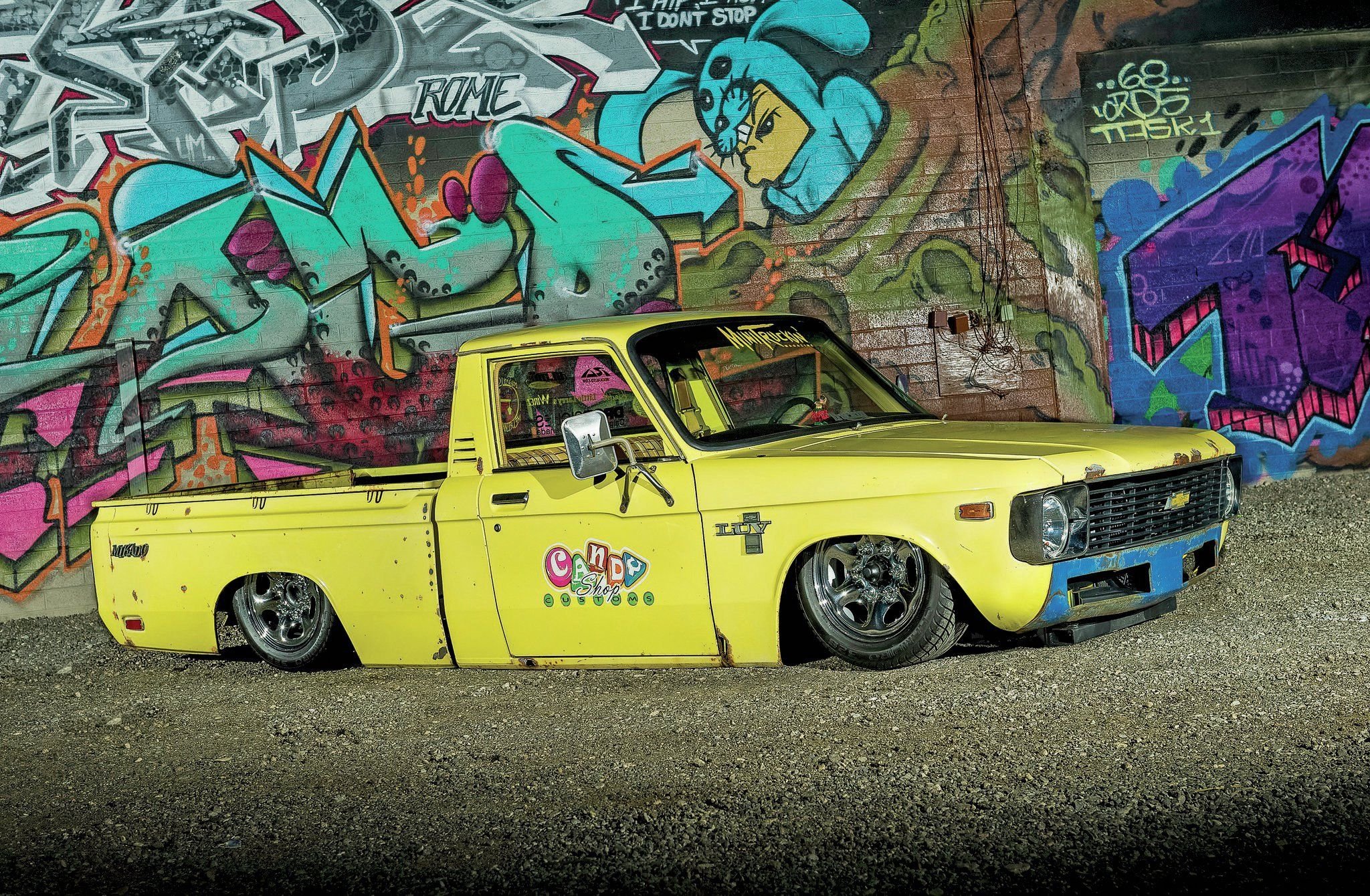 1979, Chevrolet, Luv, Lowrider, Custom, Tuning, Pickup Wallpaper