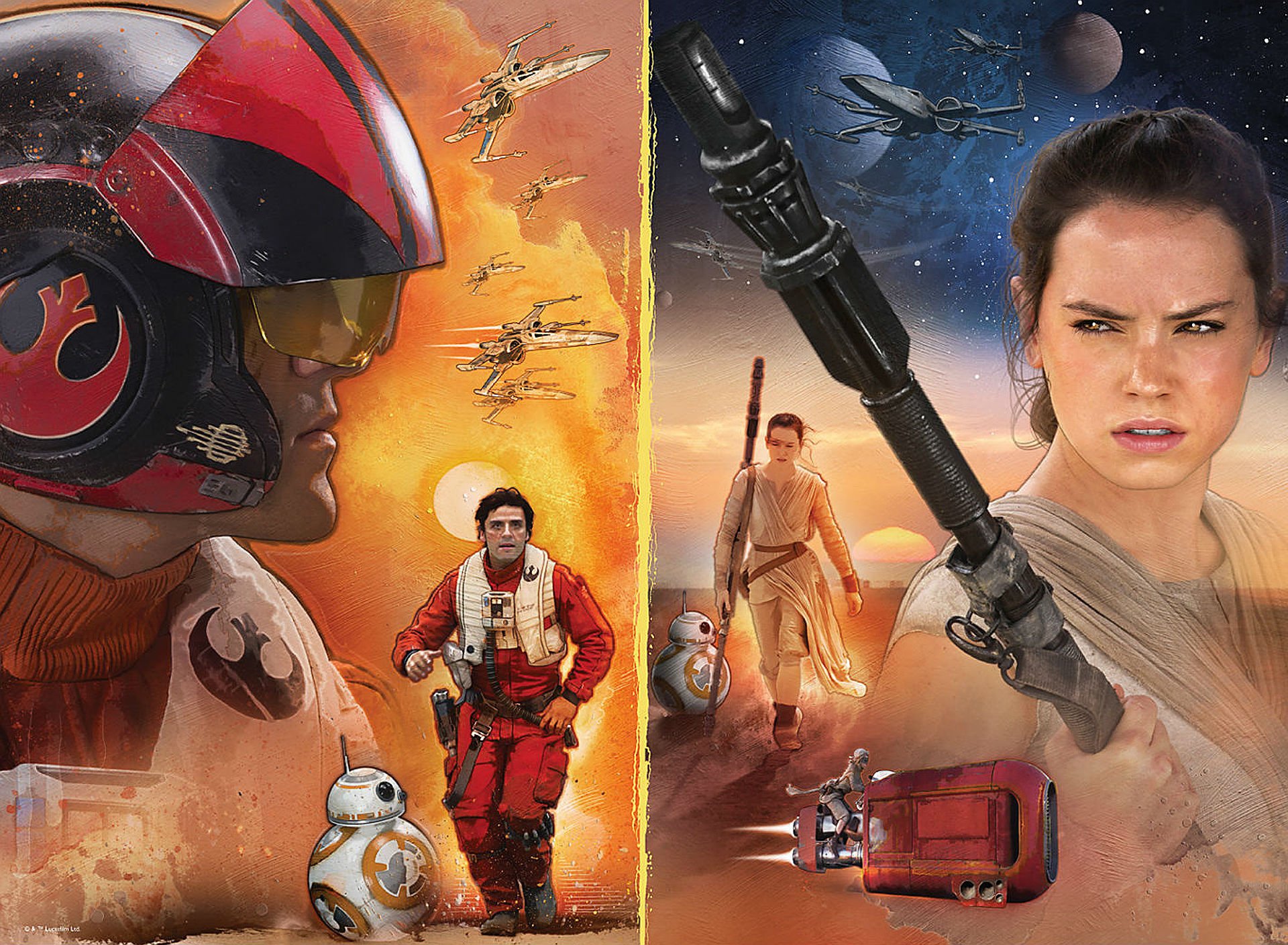 star, Wars, Force, Awakens, Sci fi, Disney, Action, Futuristic, Adventure, Fighting, 1star wars force awakens, Poster Wallpaper