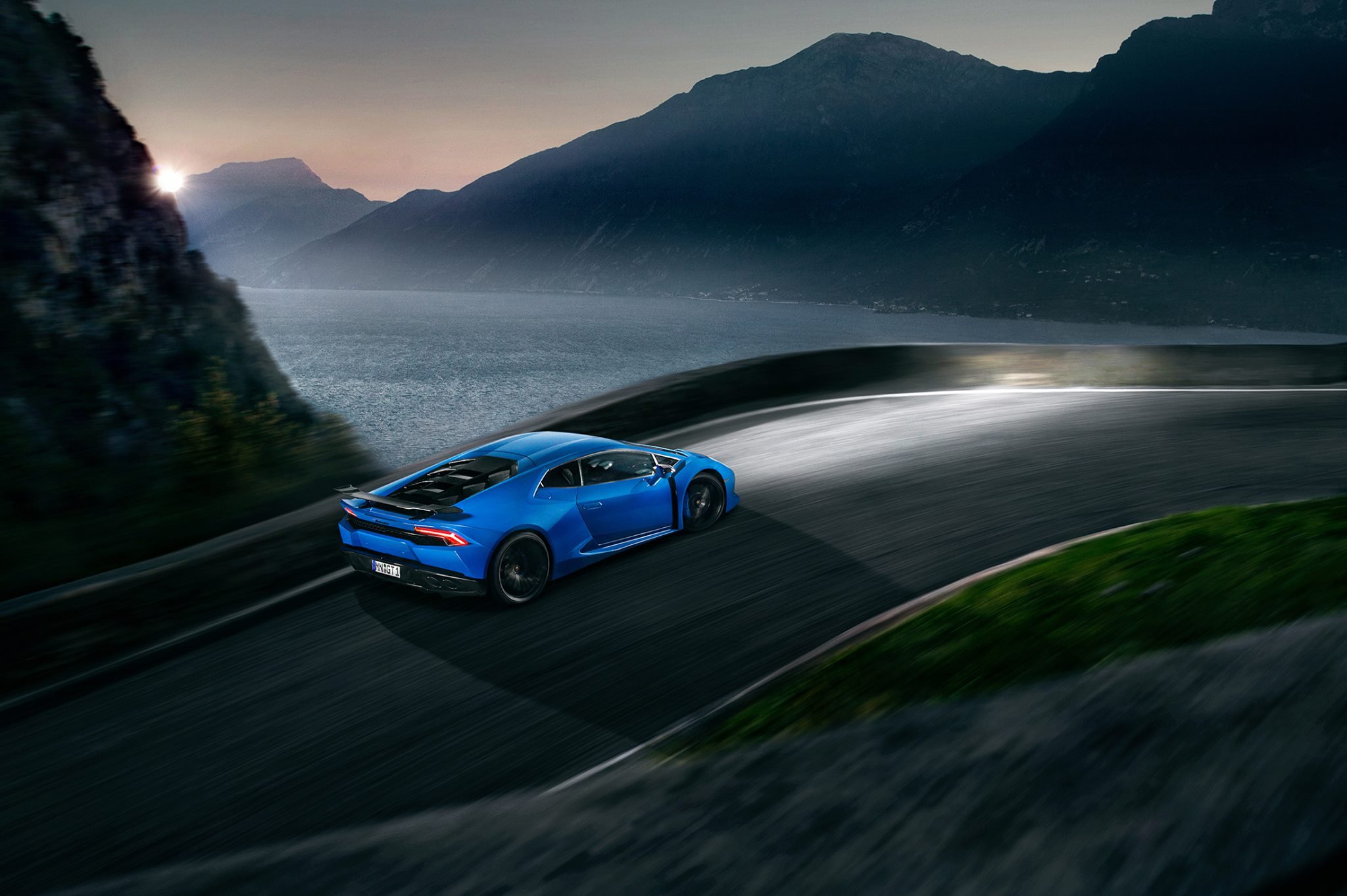 novitec, Torado, Lamborghini, Huracan, N largo, Cars, Supercars, Modified, Blue Wallpaper